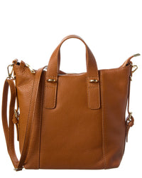 Italian Leather Top Handle Bag