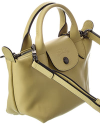 Longchamp Le Pliage Xtra Leather Mini Satchel