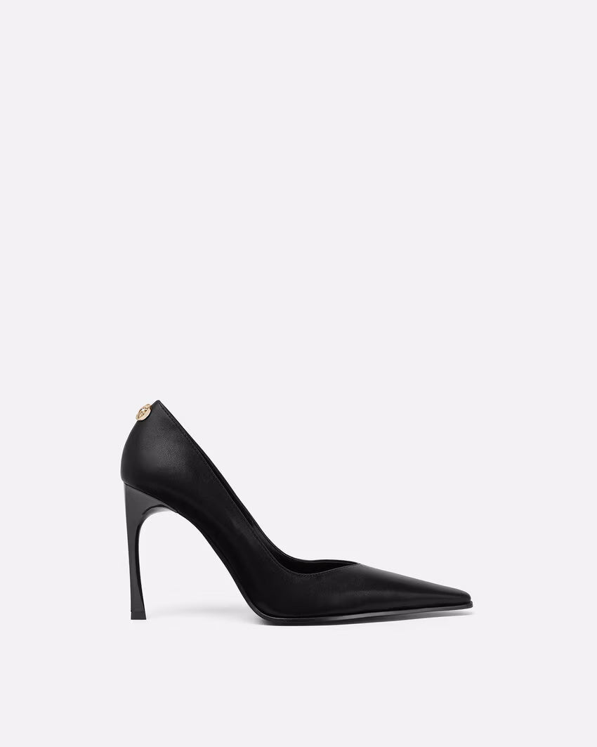 Versace Jeans Couture Sleek Black Stiletto Pumps