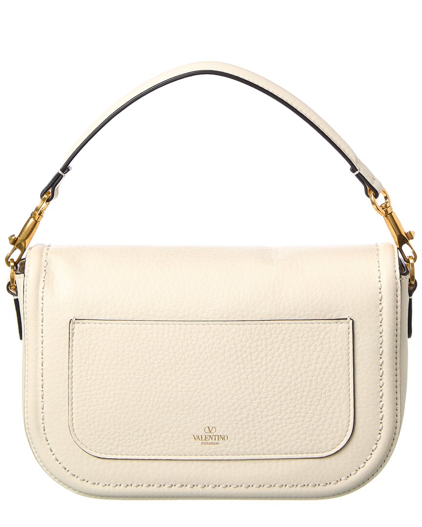 Valentino Alltime Leather Shoulder Bag