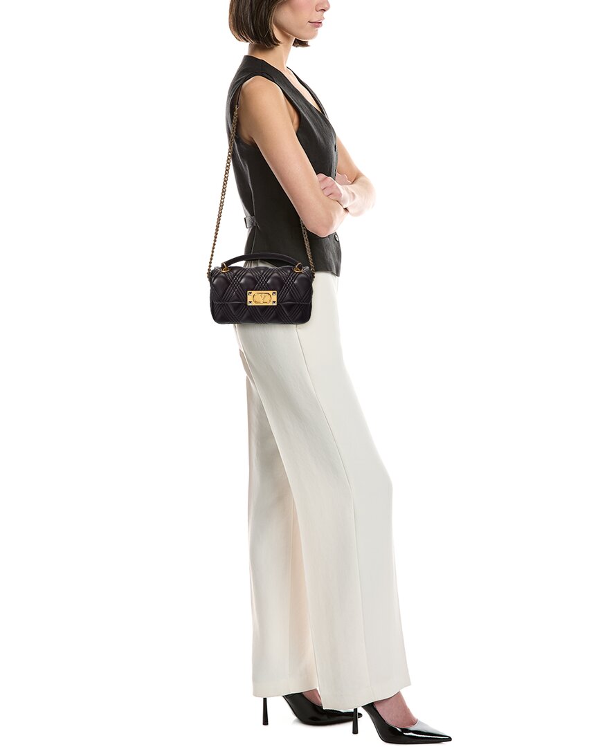 Valentino Rockstud Leather Shoulder Bag