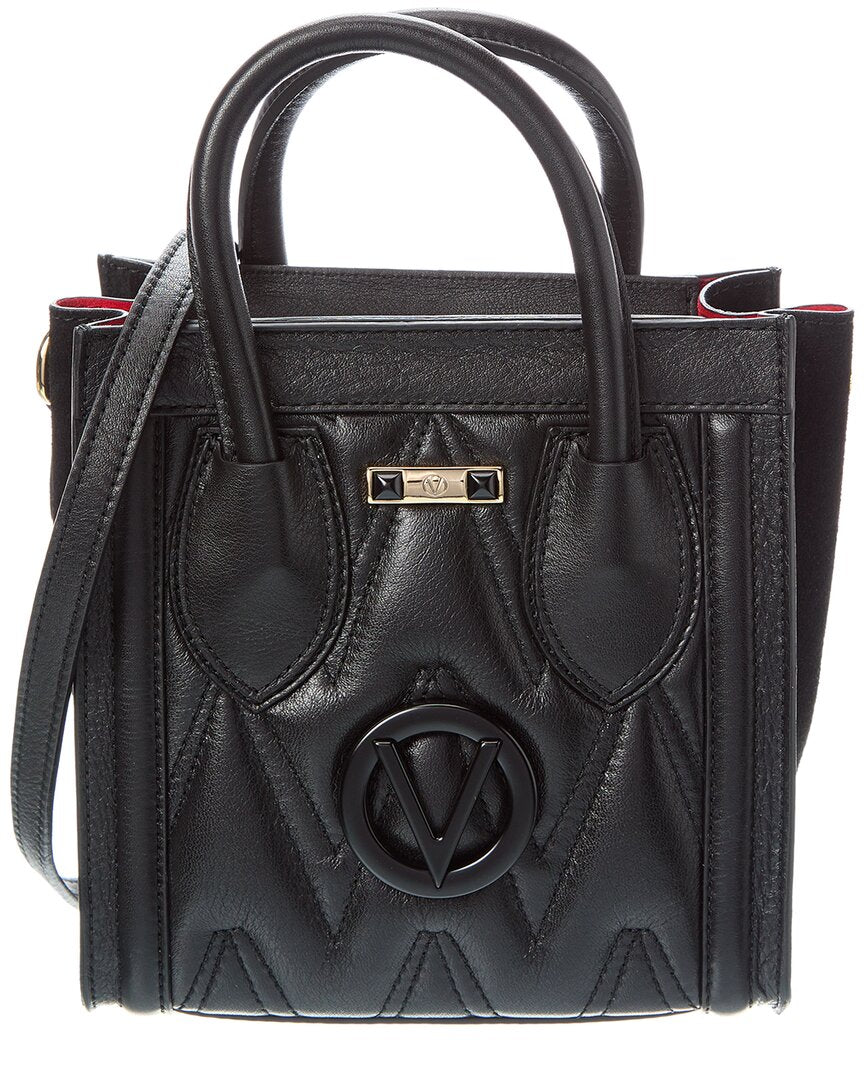 Valentino by Mario Valentino Valentino By Mario Valentino Eva Diamond Leather Tote