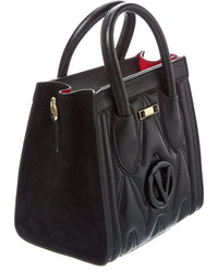 Valentino by Mario Valentino Valentino By Mario Valentino Eva Diamond Leather Tote