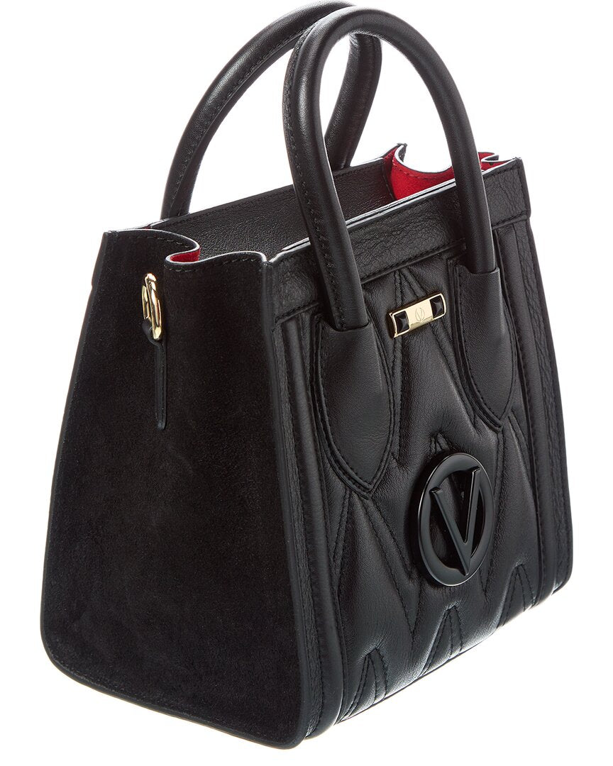 Valentino by Mario Valentino Valentino By Mario Valentino Eva Diamond Leather Tote