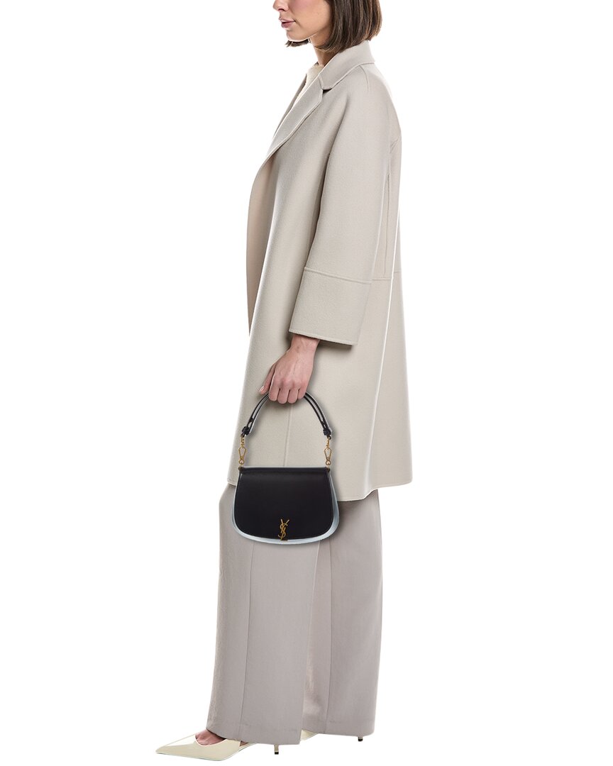 Saint Laurent Saint Laurent Voltaire Small Leather Shoulder Bag
