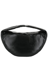 By Far Maxi Creased Leather Shoulder Bag