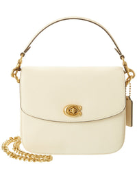 Coach Cassie Leather Crossbody ONE SIZE White