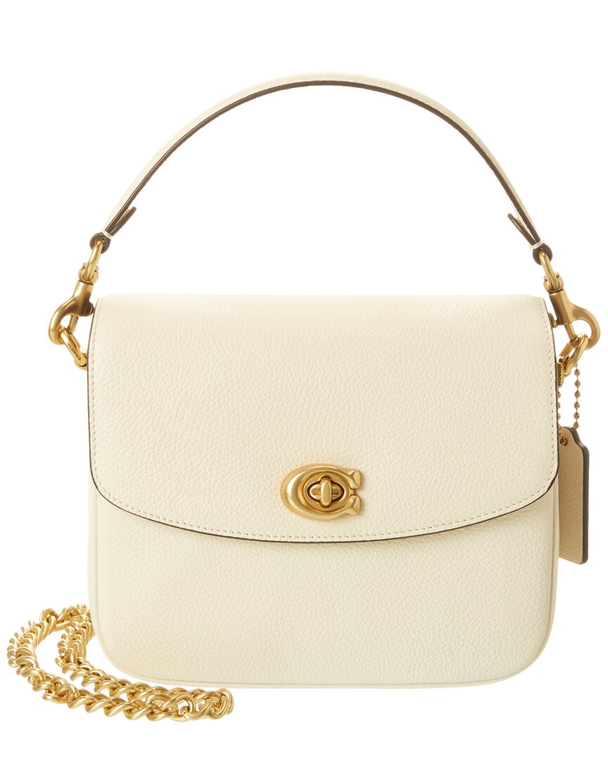 Coach Cassie Leather Crossbody ONE SIZE White