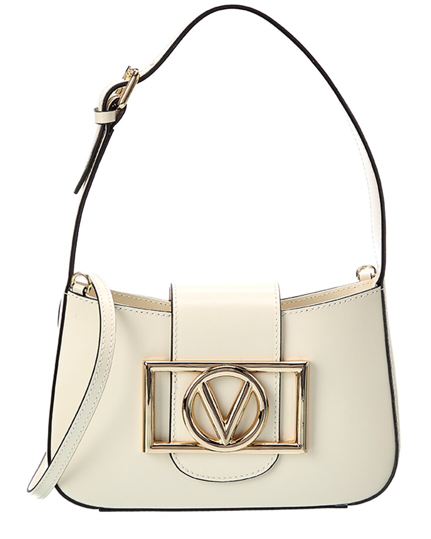 Valentino By Mario Valentino Kai Super V Leather Shoulder Bag