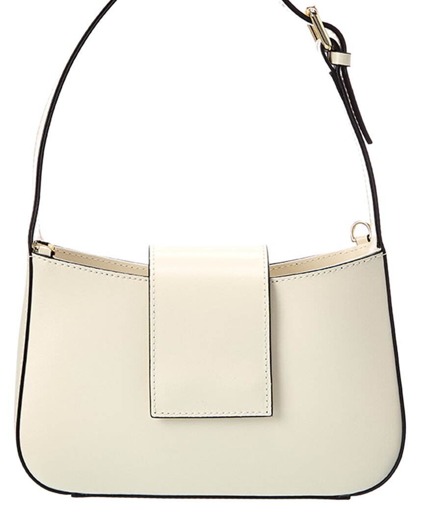 Valentino By Mario Valentino Kai Super V Leather Shoulder Bag