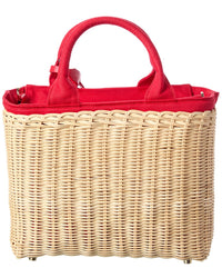Surell Accessories Picnic Straw Crossbody