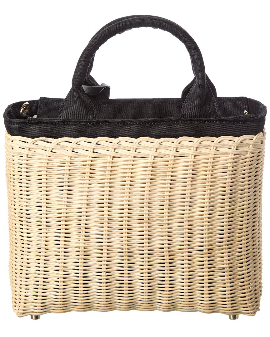 Surell Accessories Picnic Straw Crossbody