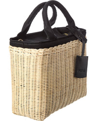 Surell Accessories Picnic Straw Crossbody
