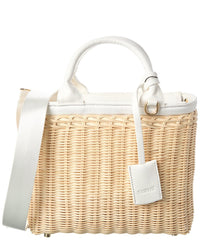 Surell Accessories Picnic Straw Crossbody