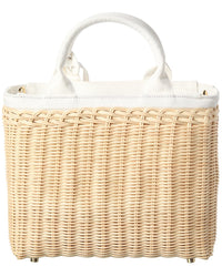 Surell Accessories Picnic Straw Crossbody