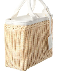 Surell Accessories Picnic Straw Crossbody