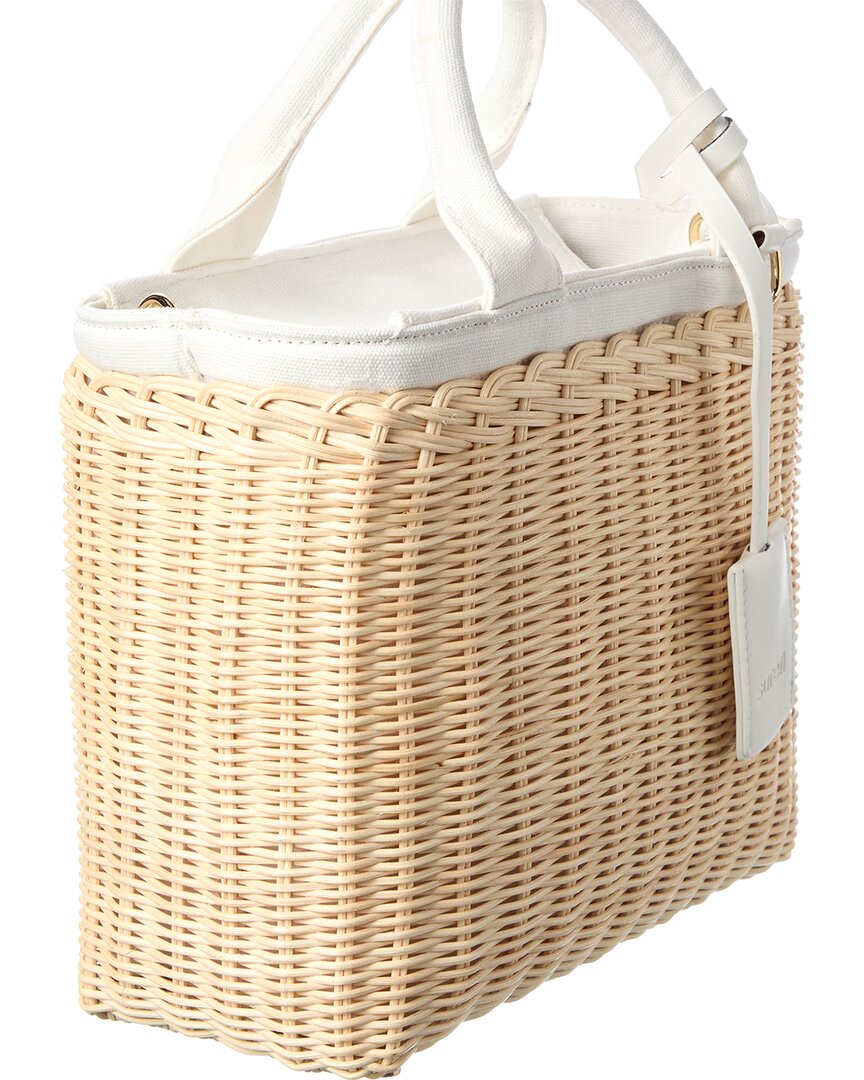 Surell Accessories Picnic Straw Crossbody