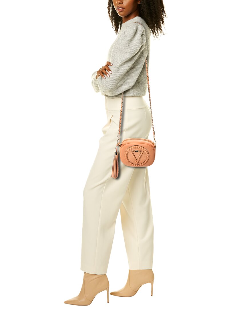 Valentino By Mario Valentino Nina Rock Leather Crossbody