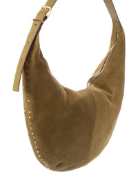 Madewell Essentials Curve Suede Shoulder Bag
