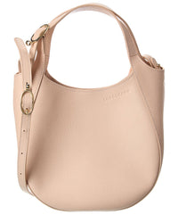 Longchamp Le Foulonne Leather Bucket Bag