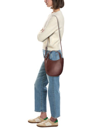 Longchamp Longchamp Le Foulonne Leather Bucket Bag