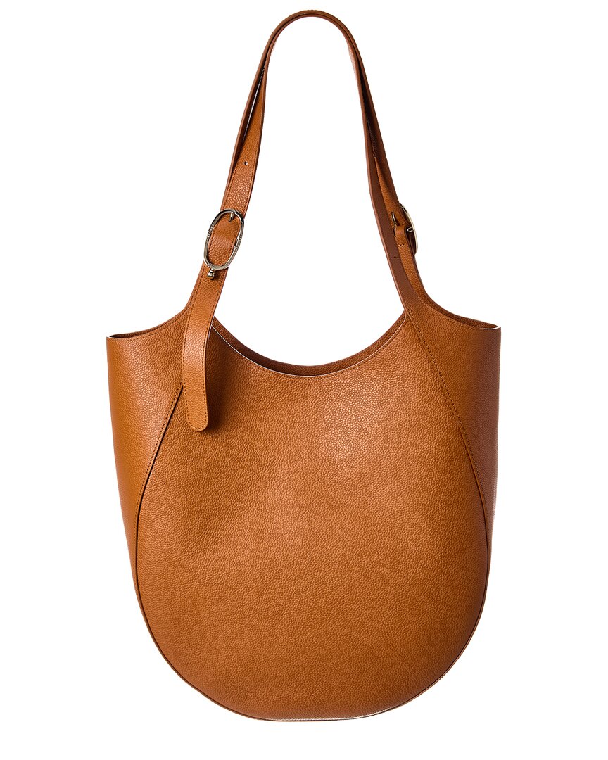 Longchamp Le Foulonne Leather Tote