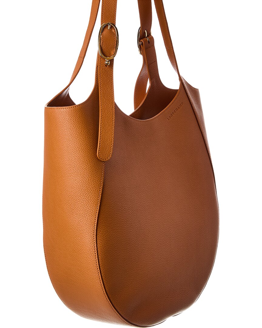 Longchamp Le Foulonne Leather Tote