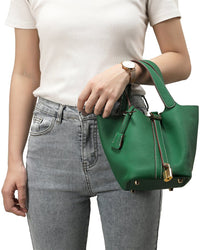 Tiffany & Fred Paris Leather Top Handle Satchel