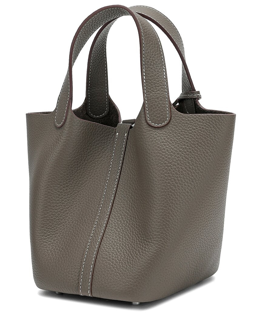 Tiffany & Fred Paris Soft Leather Top Handle Bag