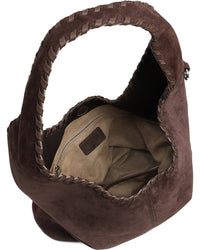 Tiffany & Fred Paris Suede Hobo Bag