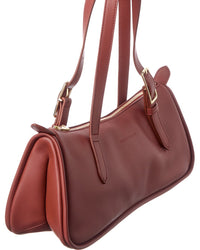 Longchamp Looong Leather Shoulder Bag