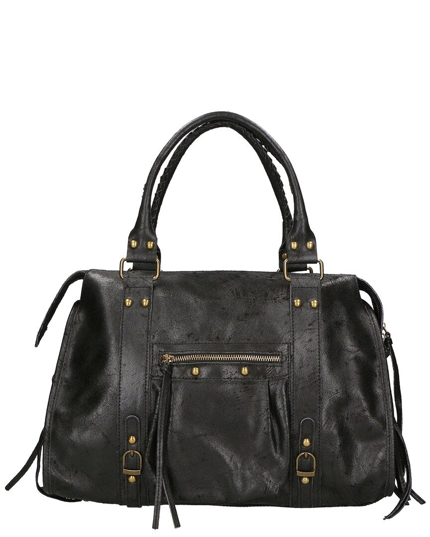 Chiara Ferretti Leather Satchel