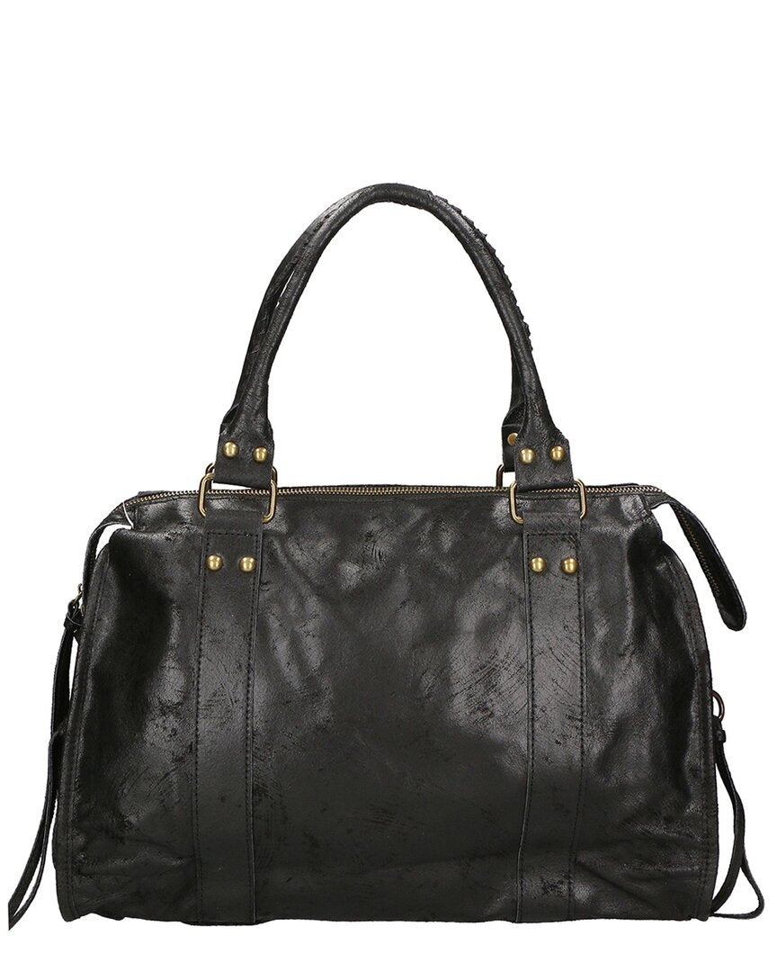 Chiara Ferretti Leather Satchel