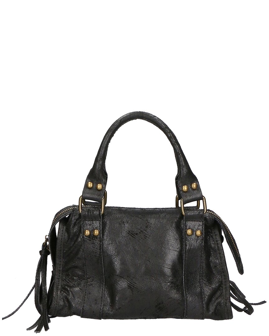 Chiara Ferretti Suede Satchel
