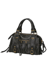 Chiara Ferretti Suede Satchel