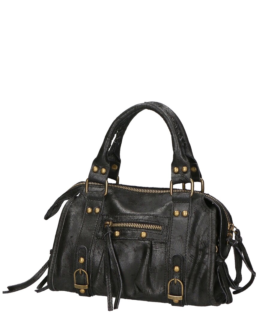 Chiara Ferretti Suede Satchel