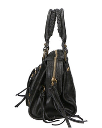 Chiara Ferretti Suede Satchel