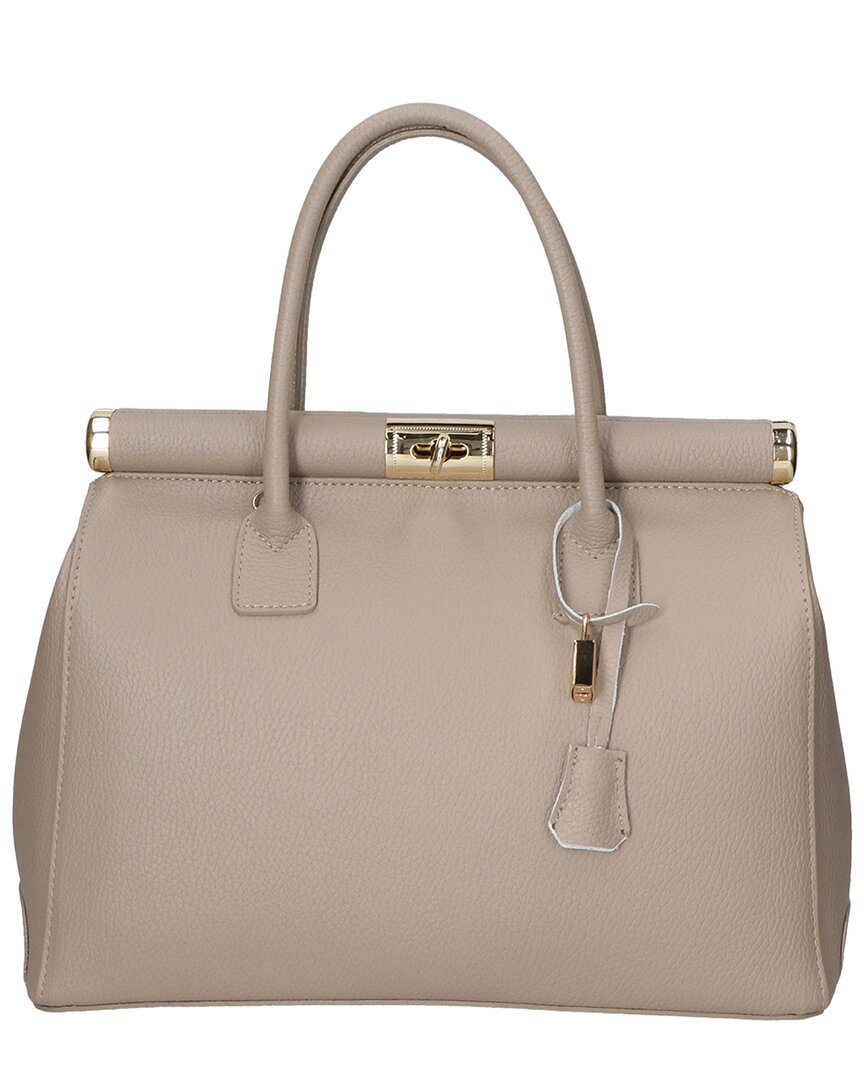 Chiara Ferretti Leather Shopper Tote
