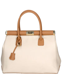 Chiara Ferretti Leather Shopper Tote