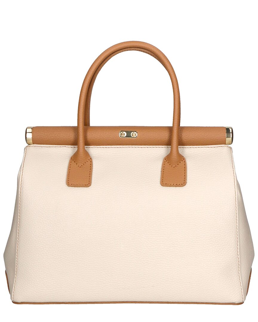 Chiara Ferretti Leather Shopper Tote