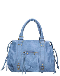 Chiara Ferretti Leather Satchel
