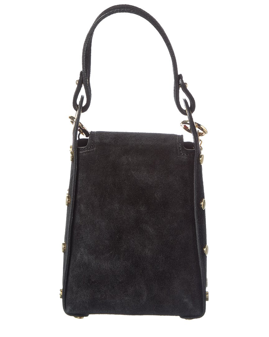 Persaman New York Raina Mini Suede Bee Bag