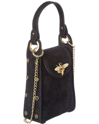 Persaman New York Raina Mini Suede Bee Bag