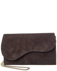 Persaman New York Dora Suede Clutch