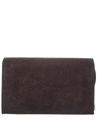 Persaman New York Dora Suede Clutch