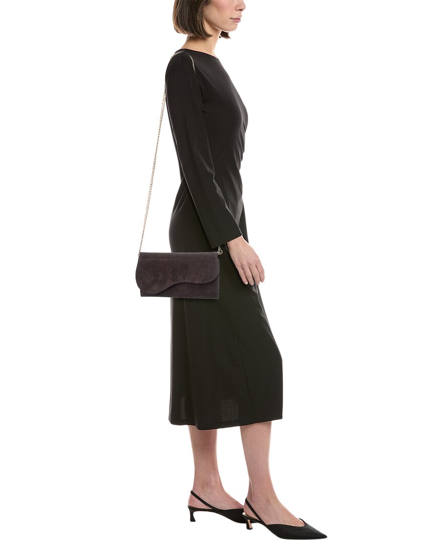 Persaman New York Dora Suede Clutch