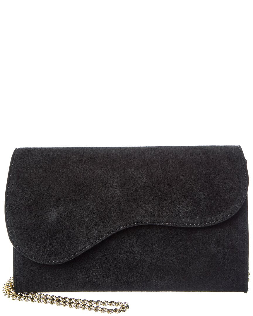 Persaman New York Dora Suede Clutch