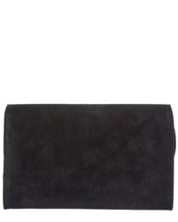 Persaman New York Dora Suede Clutch