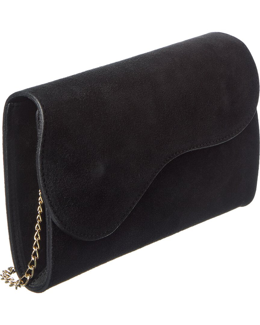 Persaman New York Dora Suede Clutch