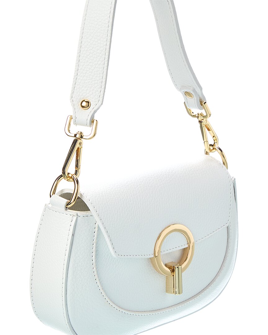 Persaman New York Amber Leather Crossbody